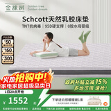 金橡树泰国天然乳胶原液进口抗菌防螨双人床垫 泰舒Plus1.2*2米适中偏硬