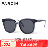 帕森（PARZIN）太阳镜女 范丞丞同款黑超情侣方框眼镜防晒开车驾驶墨镜男PZ91620