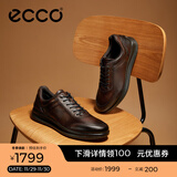 爱步（ECCO）商务皮鞋 男士休闲皮鞋男鞋牛皮鞋子正装鞋婚鞋 雅仕207124 可可棕20712401482 44