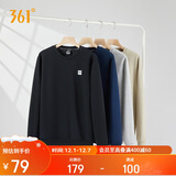 361°卫衣男装秋冬季长袖运动服休闲跑步圆领宽松上衣服652334801D-6