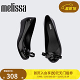 梅丽莎（melissa）女士休闲单鞋经典鱼嘴芭蕾鞋33891 黑色（AM781） 38 【尺码偏小，建议拍大一码)】
