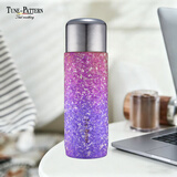 TUNE-PATTERN纯钛保温杯双层钛焖茶杯泡茶杯养生钛水杯磁吸钛水杯子教师节送礼 大红大紫【精美礼盒】450ml