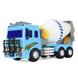 力利（LI LI）混凝土搅拌车模型大号水泥罐车惯性工程车男童儿童玩具车男孩3岁 大号搅拌车（不可出料）821