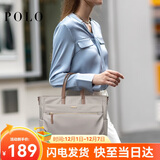 POLO电脑包女14/15英尺手提笔记本单肩手提包大容量商务出差公文包