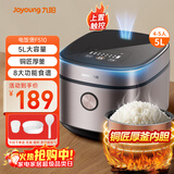 九阳（Joyoung）5升大容量4~5人电饭煲电饭锅八大烹饪菜单大火快煮智能预约微压多功能5L饭煲F510