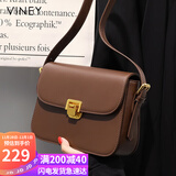 viney马鞍包牛皮包包女包轻奢腋下单肩斜挎包生日礼物高级感送女友老婆