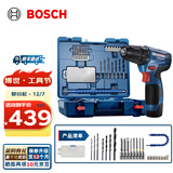博世（BOSCH） 手电钻充电电钻电动螺丝刀锂电池家用工具箱全套套装GSR120-LI 【万向起拧塑盒套装】