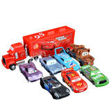 Mattel赛车 汽车总动员3玩具车 麦昆 板牙 麦大叔 合金玩具小车模套装 8款组合