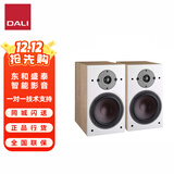 达尼（DALI）HIFI音响套装OBERON3博睿3号高保真2.0声道书架无源音箱家用桌面音响 仅音箱一对 黑色音箱