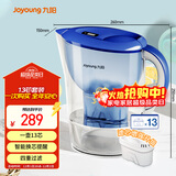 九阳（Joyoung）过滤净水器 家用滤水壶 净水壶（一壶13芯 ） 3.5L 四重过滤 智能换芯提醒 B05E