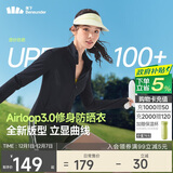 蕉下（beneunder）防晒衣女防紫外线外套短款辣妹立领修身AL819漫暮黑L