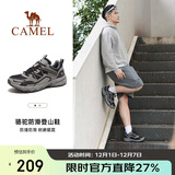 骆驼（CAMEL）户外登山鞋男女防泼水防滑徒步鞋越野运动跑鞋F13A097031