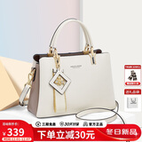 蔻一（Cnoles）包包女包真牛皮女士斜挎大容量手提包通勤生日礼物送女友老婆