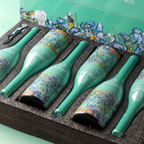 歌瑞安智利进口红酒 11度半甜红葡萄酒 鸢尾花750ml*6瓶整箱装 送礼礼盒