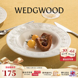 Wedgwood欢愉假日餐盘陶瓷餐盘家用菜盘情侣餐具套装奢礼速达 欢愉假日象牙白22.5cm深盘 1头