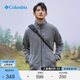 Columbia哥伦比亚户外男子舒适运动保暖柔软抓绒衣休闲外套AE3039 023 城市灰 S(170/92A)
