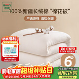 然牌 棉被棉絮 100%新疆棉花棉被秋冬被子 6斤200x230cm