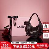 蔻一（Cnoles）弦月包包女士腋下包大容量单肩斜挎包时尚百搭托特包生日礼物