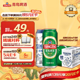 青岛啤酒（TsingTao）经典拉格500ml*8听+全麦白啤500ml*2听 礼盒装