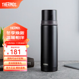 膳魔师（THERMOS）不锈钢保温杯大容量水杯高颜值保温瓶可团购定制刻字生日礼物FEI 黑色 500ml