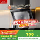 美的（Midea）抽吸排油烟机 家用侧吸式吸油烟机 以旧换新国家补贴立减15% 出租房屋脱排烟机CXW-200-J30
