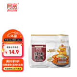 阿宽红油面皮方便速食泡面酸辣干拌面110g*4袋装 零食免煮非油炸凑单