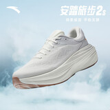 安踏PG7科技缓震慢跑鞋男鞋冬季舒适软底舒适减震运动鞋体测通勤鞋子 【PG7-旅步2S】纸莎白/沙粒灰-4 42