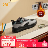 361°运动鞋女冬季加绒复古棉鞋情侣厚底休闲老爹鞋子女682446738-2