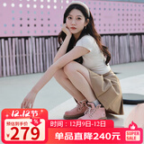 骆驼（CAMEL）【山丘】经典大黄靴反绒马丁靴户外工装靴 L23W076065 粉色 39