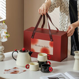 八千行新婚礼物送新娘新人结订婚乔迁礼物实用高档送人茶壶茶具套装礼品