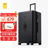地平线8号（LEVEL8）行李箱 密码拉杆箱女男托运旅行PC箱28英寸大容量 旅行者系列黑色