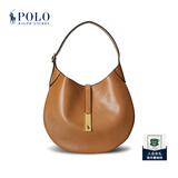 Polo Ralph Lauren 拉夫劳伦 Polo ID 女配 经典款中号皮革单肩包RL52387 270-棕色 ONE