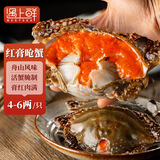 遇上鲜红膏呛蟹整只咸蟹炝蟹即食韩国酱母蟹宁波舟山梭子蟹糊螃腌生腌蟹 【热卖推荐】4-6两/只 2只装