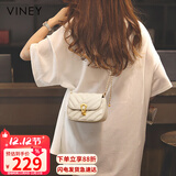 viney包包女包牛皮斜挎手机包洋气单肩链条包生日礼物高级感送女友老婆