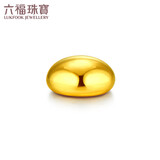 六福珠宝 足金添富投资金条财源滚滚金豆豆黄金摆件单颗 计价 约5.00克