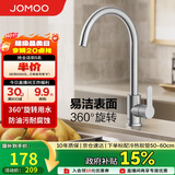 九牧（JOMOO）厨房水龙头304不锈钢洗菜盆360°旋转冷热双控龙头33221-748/7B-Z