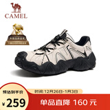骆驼（CAMEL）云山1代户外秋季徒步登山休闲丑萌鞋情侣 G15S076104 米白/黑 44