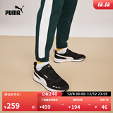 彪马（PUMA）复古跑鞋缓震休闲鞋男女款新款低帮运动鞋R78 373117 黑色-白-01 36