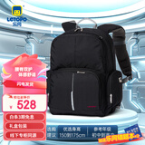 乐同书包人体工学儿童护脊书包 小学生书包双肩加厚S肩带简约轻便分层 大童6年级以上 |青黑色