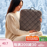 八海鸟加热坐垫电热坐垫办公室小型取暖电热毯USB加热垫车载电褥子坐垫