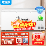 北极熊（BEIJIXIONG）冰柜商用卧式大容量冷柜家用冷藏冷冻单双温展示柜铜管部件 【988款】单温一级能效 1800*704*840