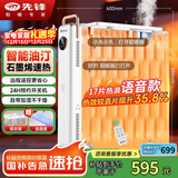 先锋（SINGFUN）取暖器家用取暖电器电暖器电暖气片烤火炉油丁17片热浪油汀电暖炉智能款YY1R
