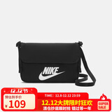耐克（NIKE）男女斜挎包 单肩包手提包拎包旅行包休闲包CW9300-010黑