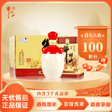 牛栏山 百年陈酿 三牛 浓香型白酒 42度 500ml*6瓶 整箱装