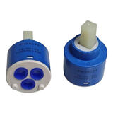 凸摩恩（MOEN）原装陶瓷阀芯配件厨房/面盆/淋浴龙头提拉阀开关芯轴恒心 摩恩40MM平脚阀芯