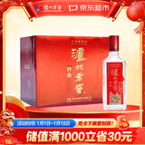 泸州老窖 特曲三两三 浓香型白酒 52度165ml*6瓶 整箱礼盒装 节日送礼