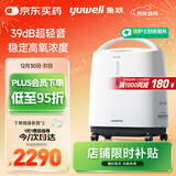 鱼跃(yuwell)3L升新国标医用制氧机轻音升级39分贝带雾化氧气机8F-3ZW