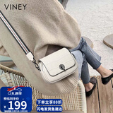 viney牛皮包包女包时尚斜挎包小包轻奢单肩包生日圣诞礼物送女生女友