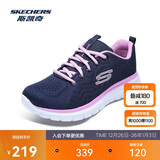 斯凯奇新年礼物男女鞋跑步鞋旅游鞋透气运动妈妈舒适健步鞋12615