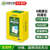 华研外语 备考2026英语专业八级词汇周计划卡片 TEM8专8专八真题预测阅读翻译听力作文写作改错单词系列